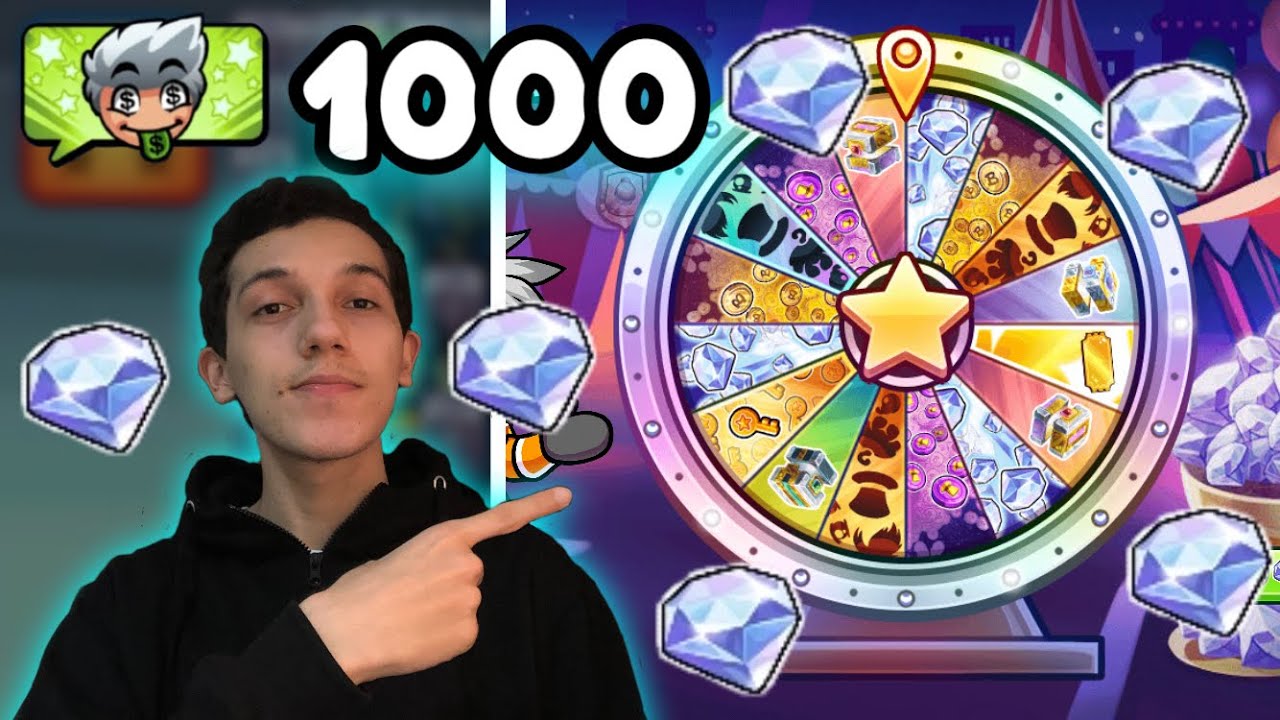 ME GASTO 1000 GEMAS EN LA SÚPER RUEDA💎🤑 | BOMBER FRIENDS