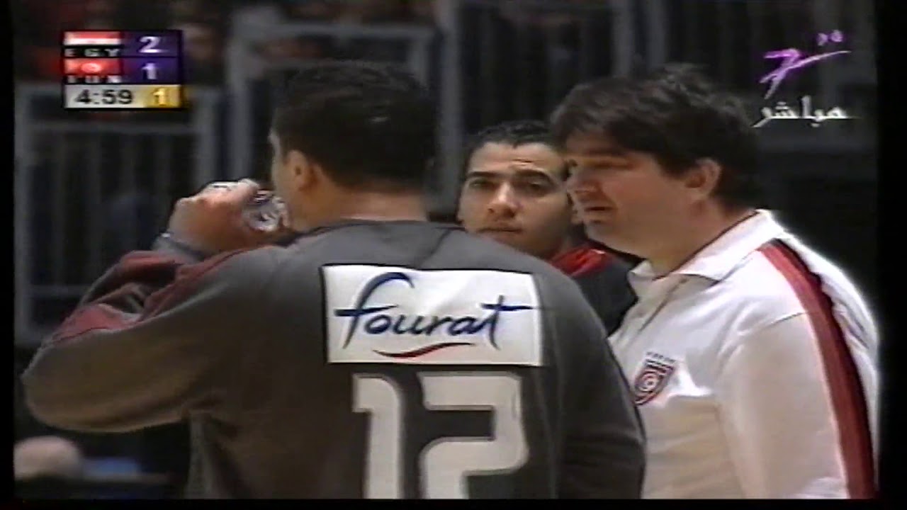 Tunisie & Egypt Hand ball Final 2006 تونس & مصر الدور النهئي لكأس أفريقيا