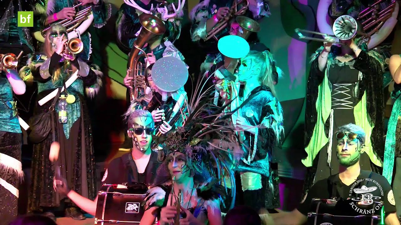 Glunggephoniker Guggen-Video «Crazy in Love» und «Word Up» @Schränz-on 2016