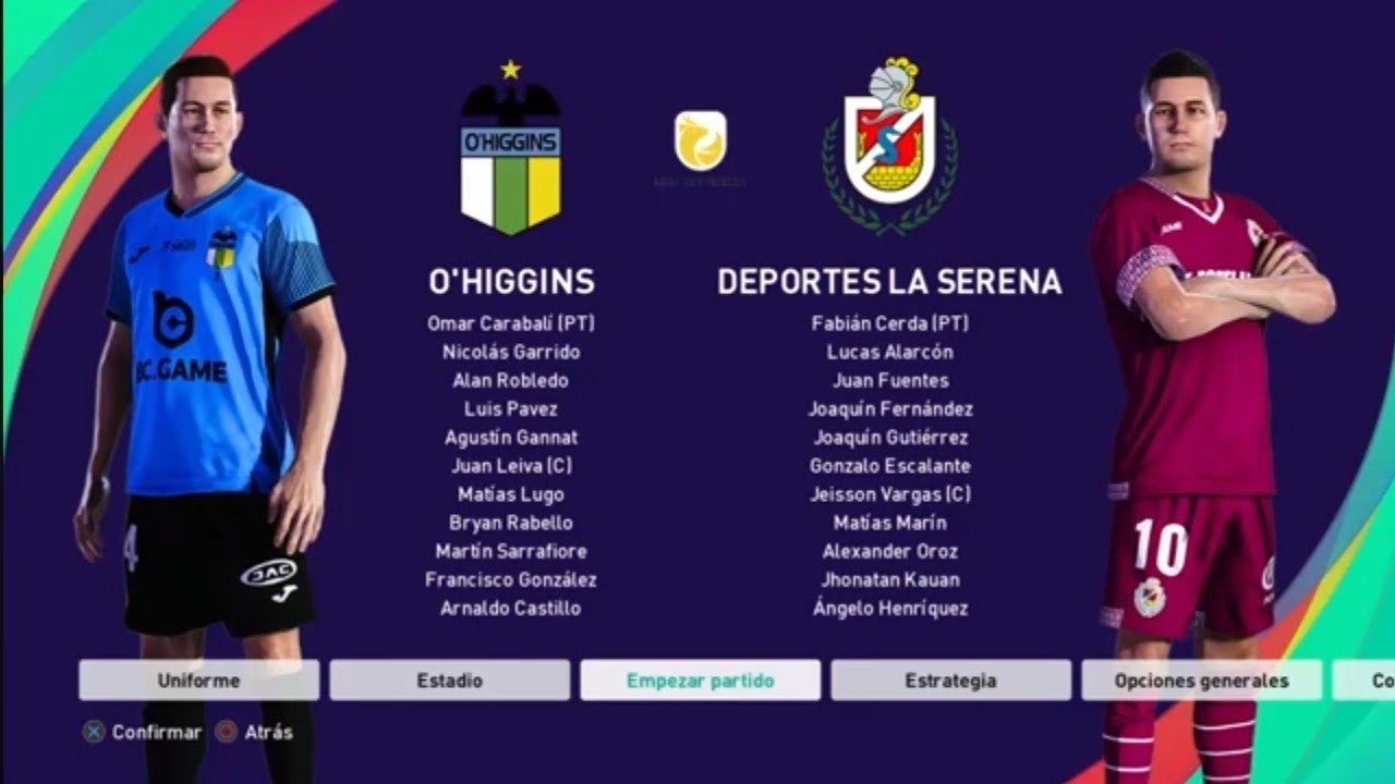 Chile Pes Aura Ps4 / O Higgins vs Deportes La Serena / Liga Itau 2026
