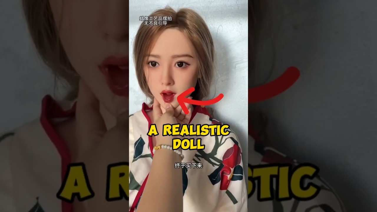 Real or Fake? China's Creepy Realistic Dolls❗#shorts #doll #viralvideo