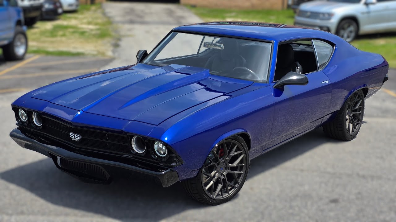 I just drove this crazy 6.7L Twin Turbo LS Restomod! The 1969 Chevelle at I-95 Muscle