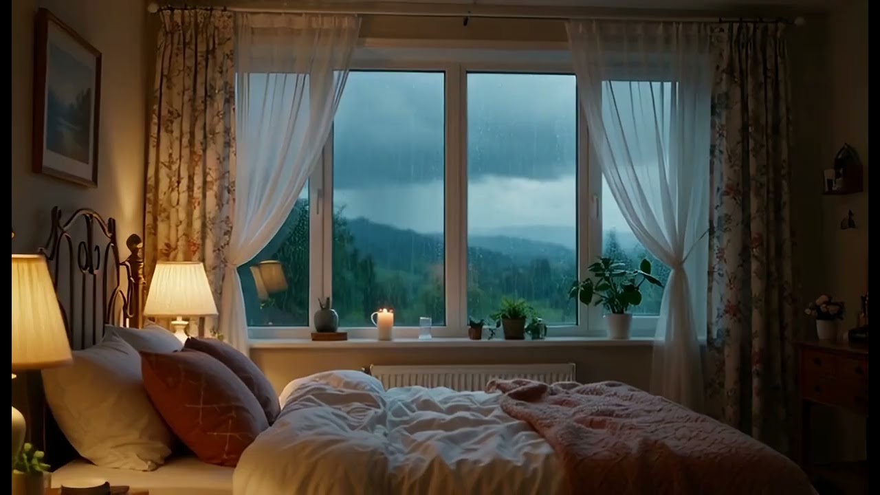 Deep sleeping Gentle RAINY day WHITE noise