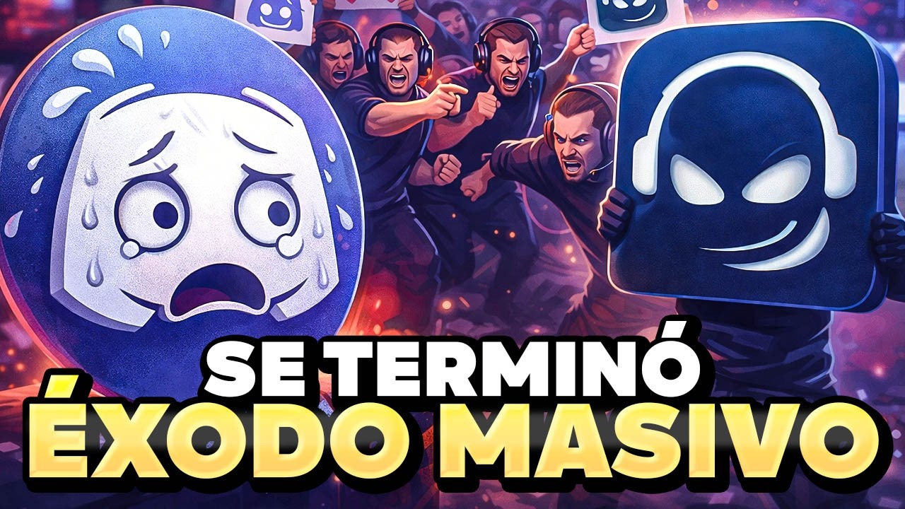 El FIN de Discord!? El éxodo masivo COLAPSA a TeamSpeak