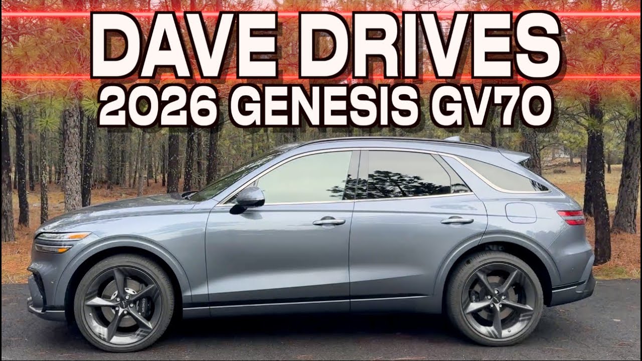 Genesis GV70 2026 года: роскошный внедорожник, на фоне которого немцы выглядят жадными, по мнению...
