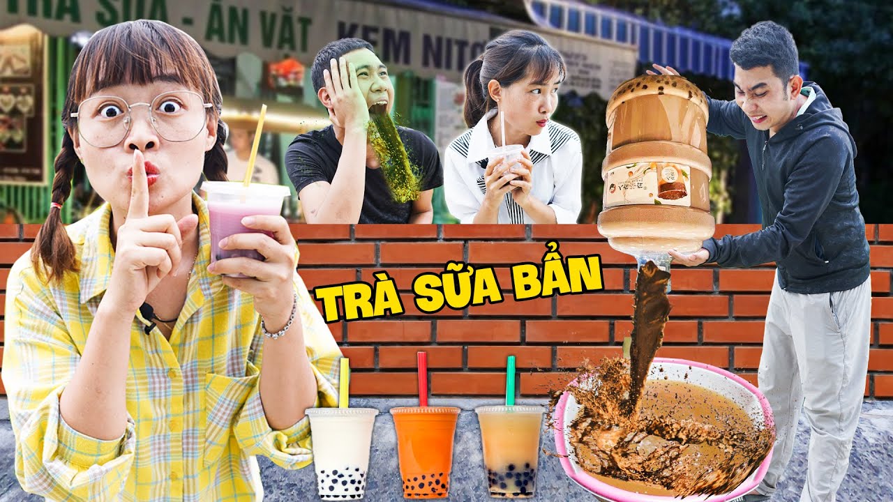 Gấu Đỏ TV - Hà Sam Nhập Vai Anh Thám Tử Vạch Trần Âm Mưu Bán Trà Sữa Bẩn Cổng Trường Gây Ngộ Độc