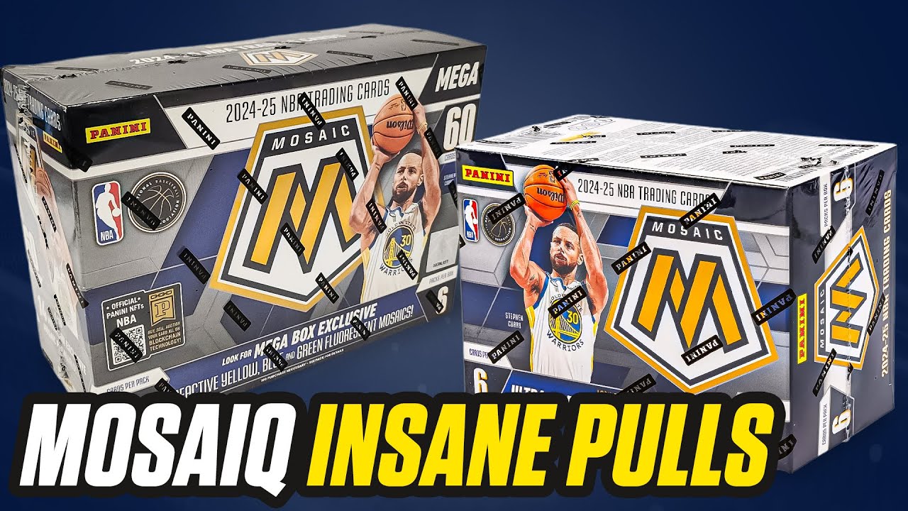 Открытие МЕГАбокса Panini Mosaic Basketball 2024-25 – 2 Box Rip!
