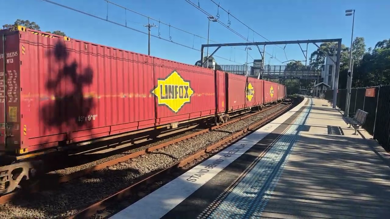 NR20  54   57    going   thru  Casula Station   in  August  2025