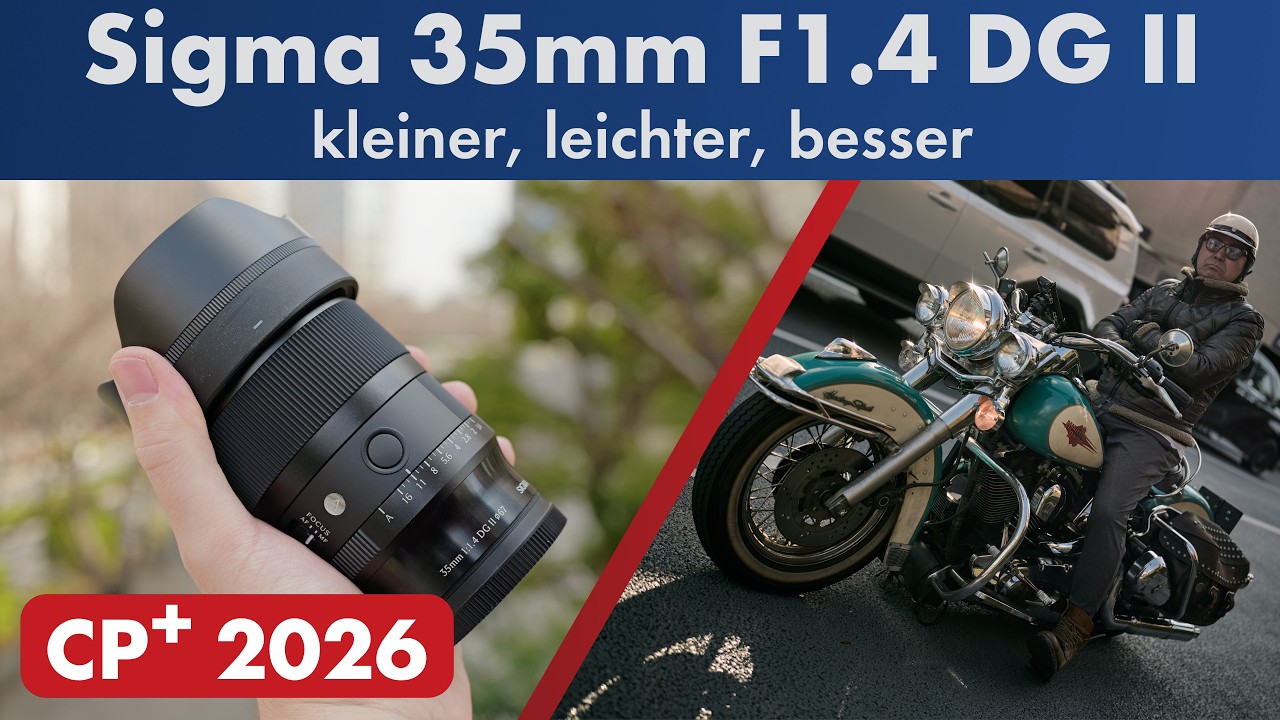 SCHÄRFER, KLEINER, LEICHTER | Sigma 35mm F1.4 DG II Art im Test [Deutsch]