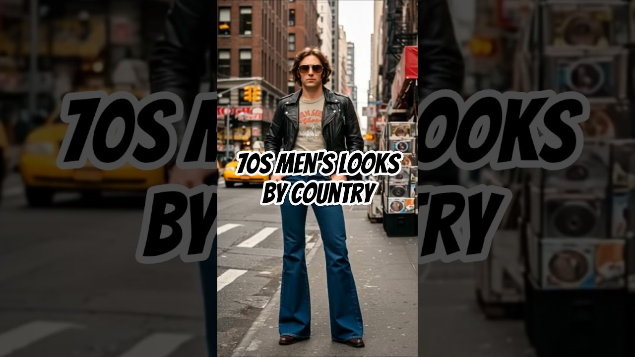 70s Men's Fashion Around the World