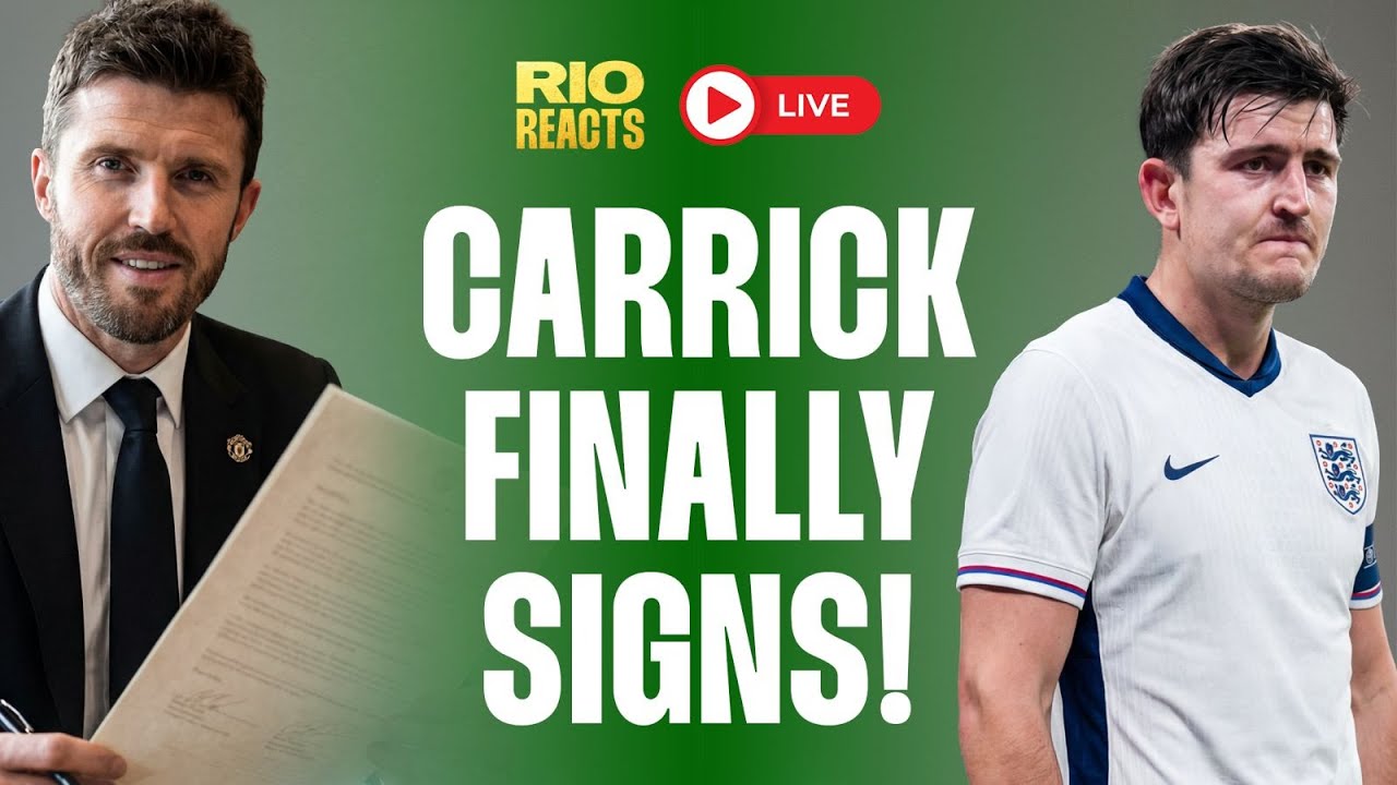 Carrick Announced as Man Utd manager | Tuchel announces England Squad | Guardiola Departs!