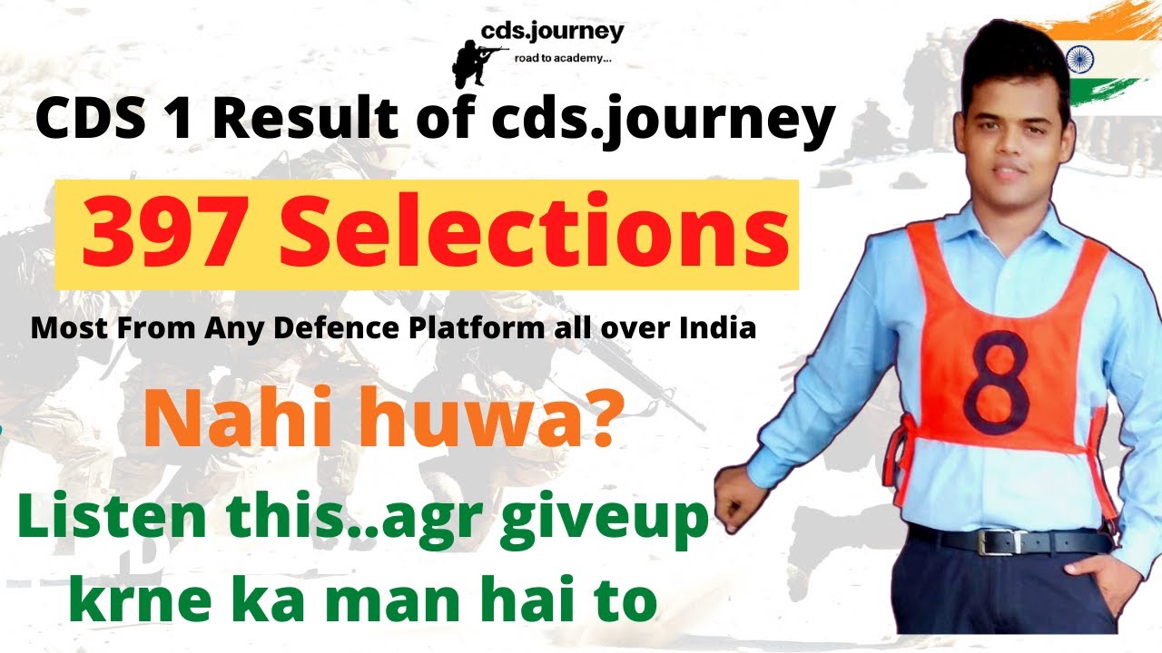 397 Selections in CDS 1 - Listen this before giving up.