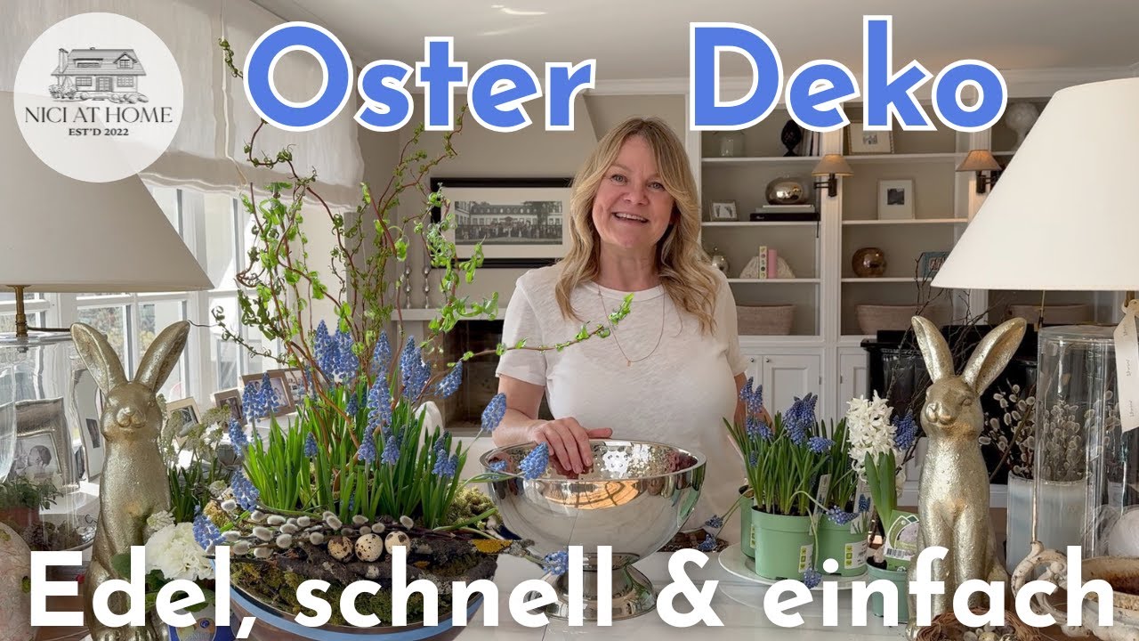 DIY Frühlingsdeko 🥚So einfach war Osterdeko noch nie!
