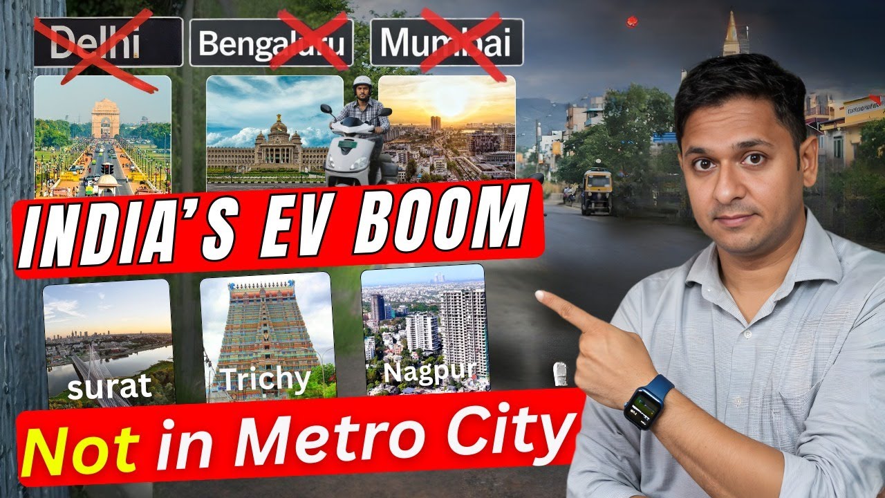India&rsquo;s EV Boom Is NOT in Metro Cities ⚡ Tier-2 & Tier-3 Cities Are Leading the EV Revolution