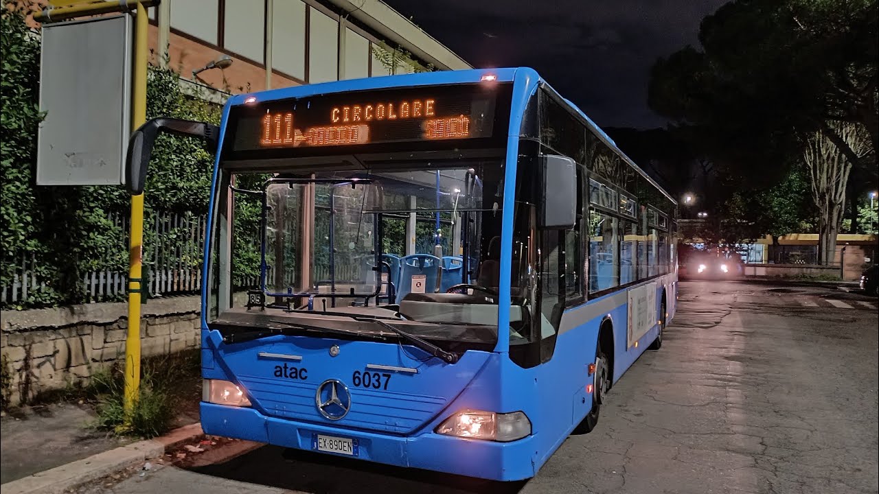 Mercedes-Benz Citaro O530 Ü (OM 906 hLA €3 + Voith) | Ultra Loud Voith | ATAC Roma n.6037