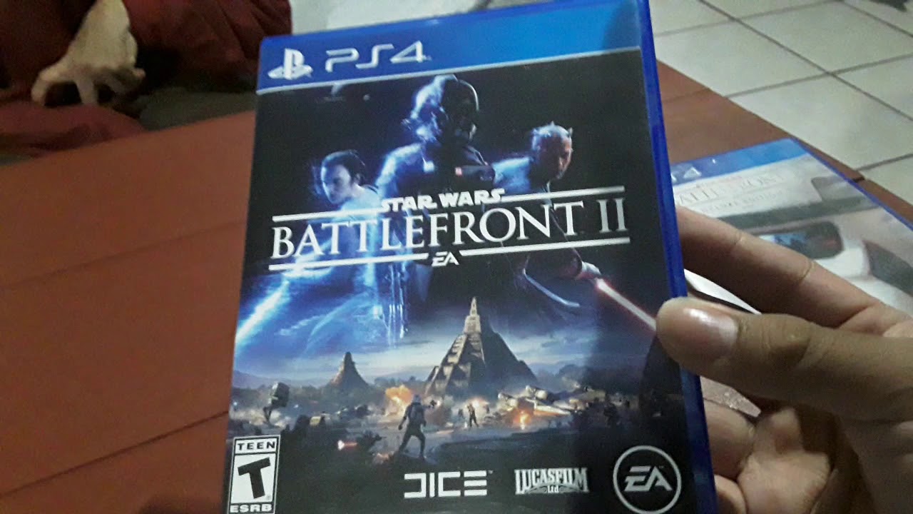 Unboxing Star Wars Battlefront 2 standard edition