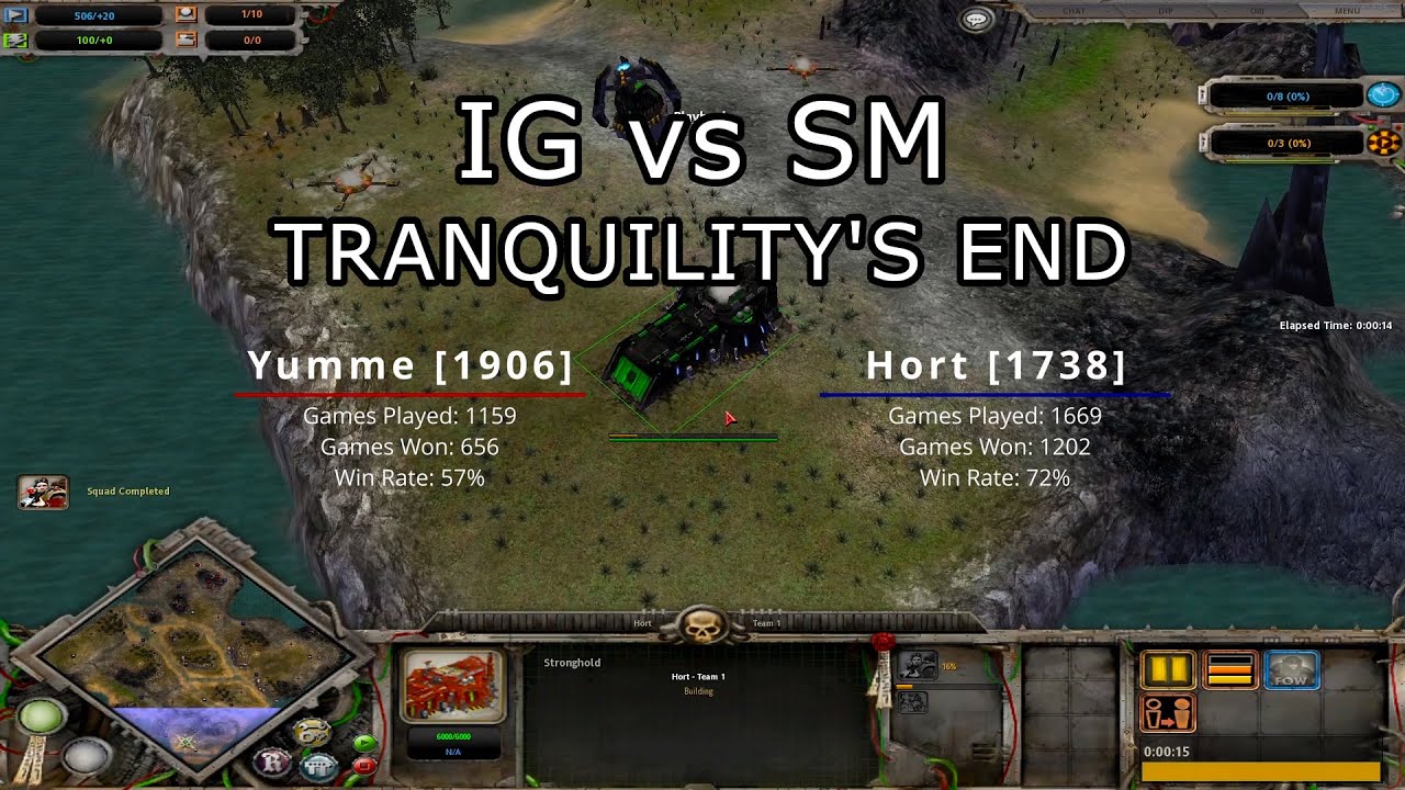 IG (Yumme) против SM (Hort), Конец Спокойствия | Dawn of War: Soulstorm