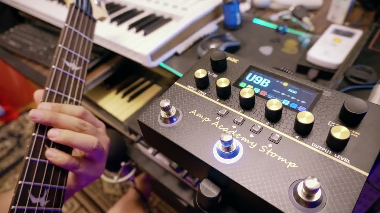 NUX Amp Academy Stomp Pedal | Full Real Review | Unboxing |