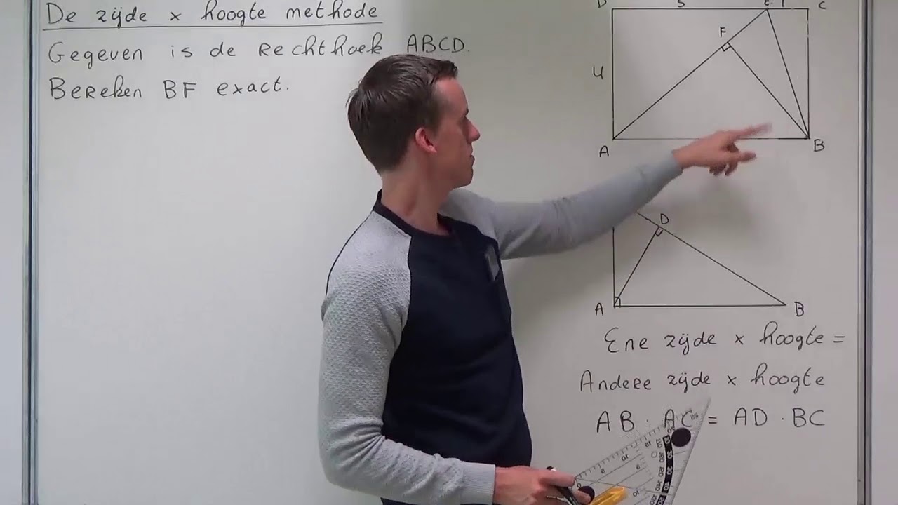 Zijde x hoogte methode (HAVO wiskunde B & VWO wiskunde B)