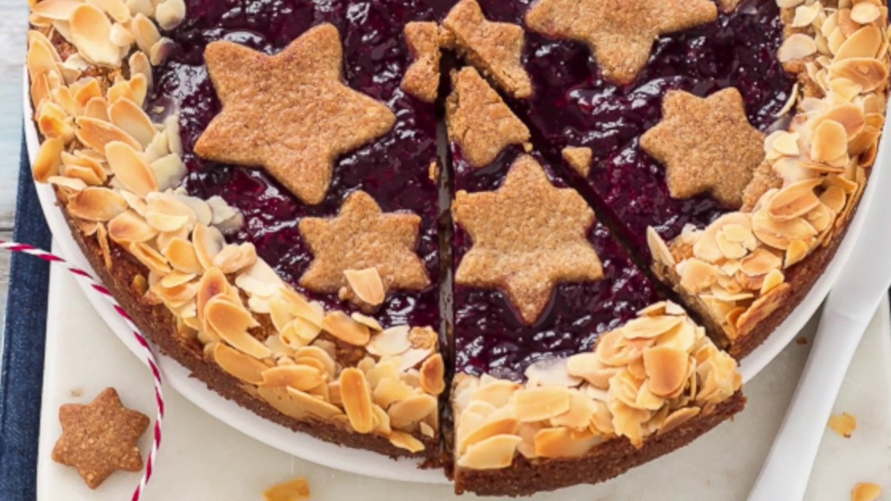 LINZER TORTE (ricetta con mandorle nocciole, facile ) - Chiarapassion