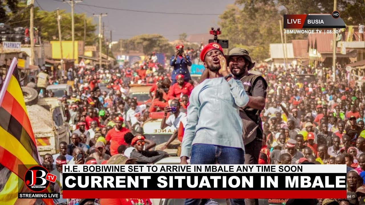 LIVE NOW: KYAGULANYI SSENTAMU CAMPAIGNS IN MANAFWA | OCTOBER 15, 2025.