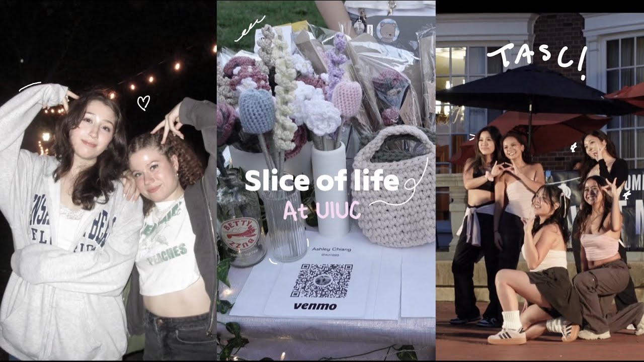 Slice of life🎧: matcha en, TASC night market, hanging w friends, uni