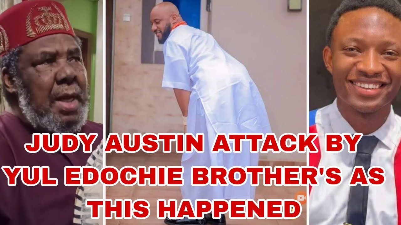 JUDY AUSTIN ATTACK BY YUL EDOCHIE BROTHERS AS THIS HAPPENED 