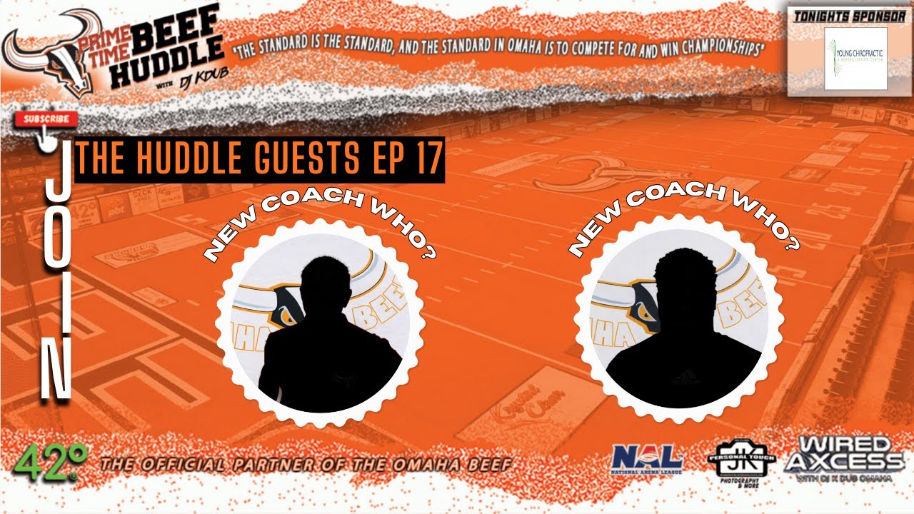 NEW ASST COACH'S WHO? 👀 | Prime Time Beef Huddle LIVE | Omaha Beef | Join The Huddle