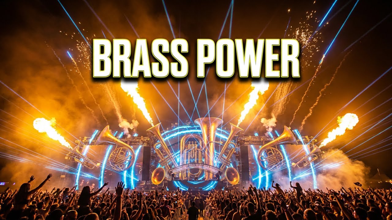Epic Brass Drop EDM | Progressive Festival Build-Up & Explosive Drops