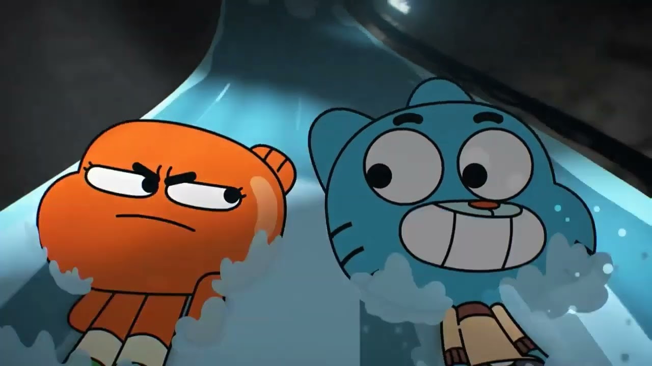 (DO NOT BLOCK THIS) The Amazing World of Gumball Sewer Chase Scene! Sparta Base Remix
