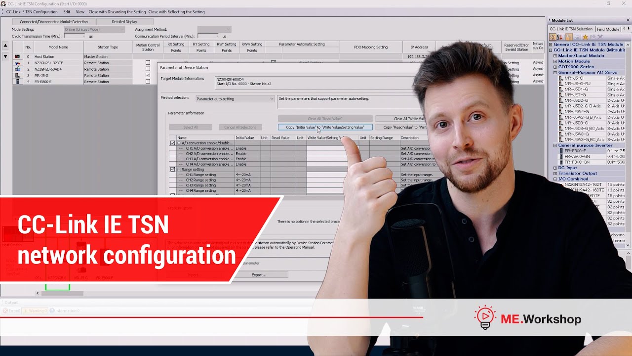 CC - Link IE TSN Network Configuration | Mitsubishi Electric