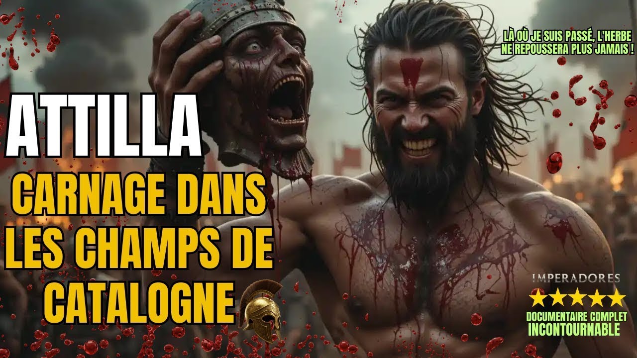 ATTILLA : CARNAGE DANS LES CHAMPS DE Catalogne | Documentaire complet