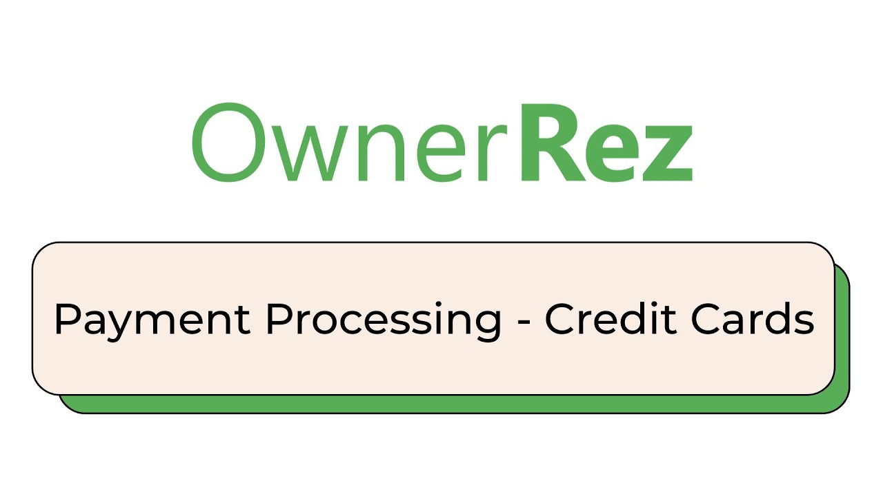 Setup Checklist - Payment Processing - Credit Cards