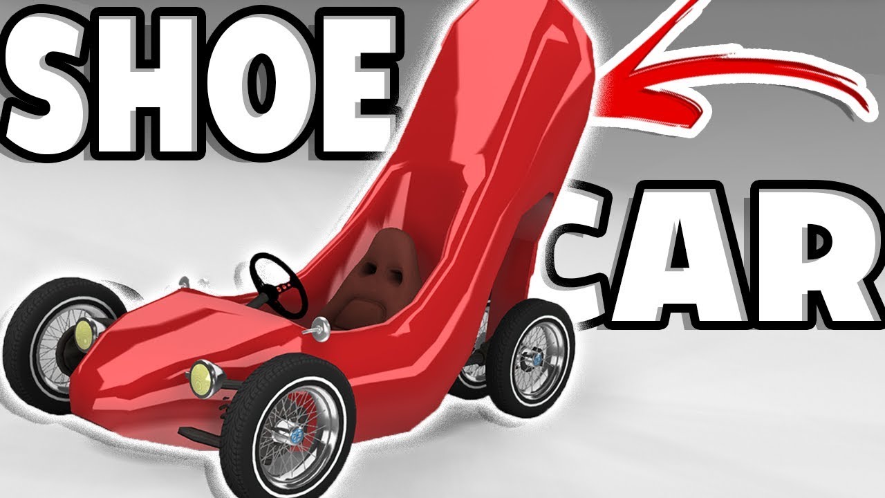 The WEIRDEST Car Mod Ever? GIANT SHOE CAR! - BeamNG Car Mods