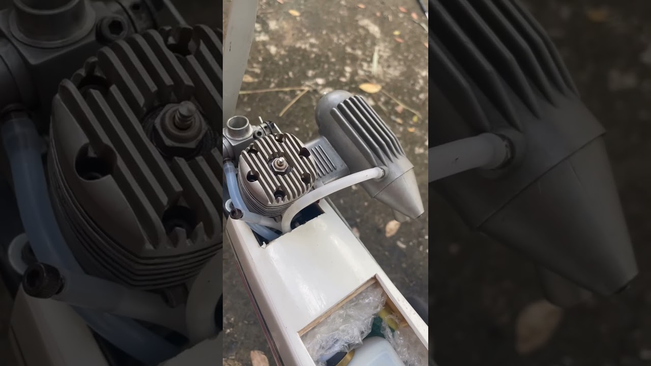 สอนจูนเครื่องบินน้ำมัน 2จังหวะ Rc plane 2 strokes nitro engine tuning