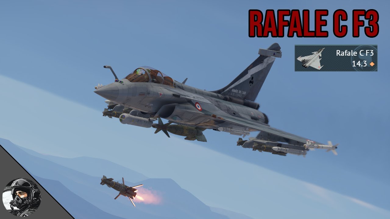 Perfect Multirole Aircraft, RAFALE C F3 with SBU 64 is amazing for CAS ( WAR THUNDER )