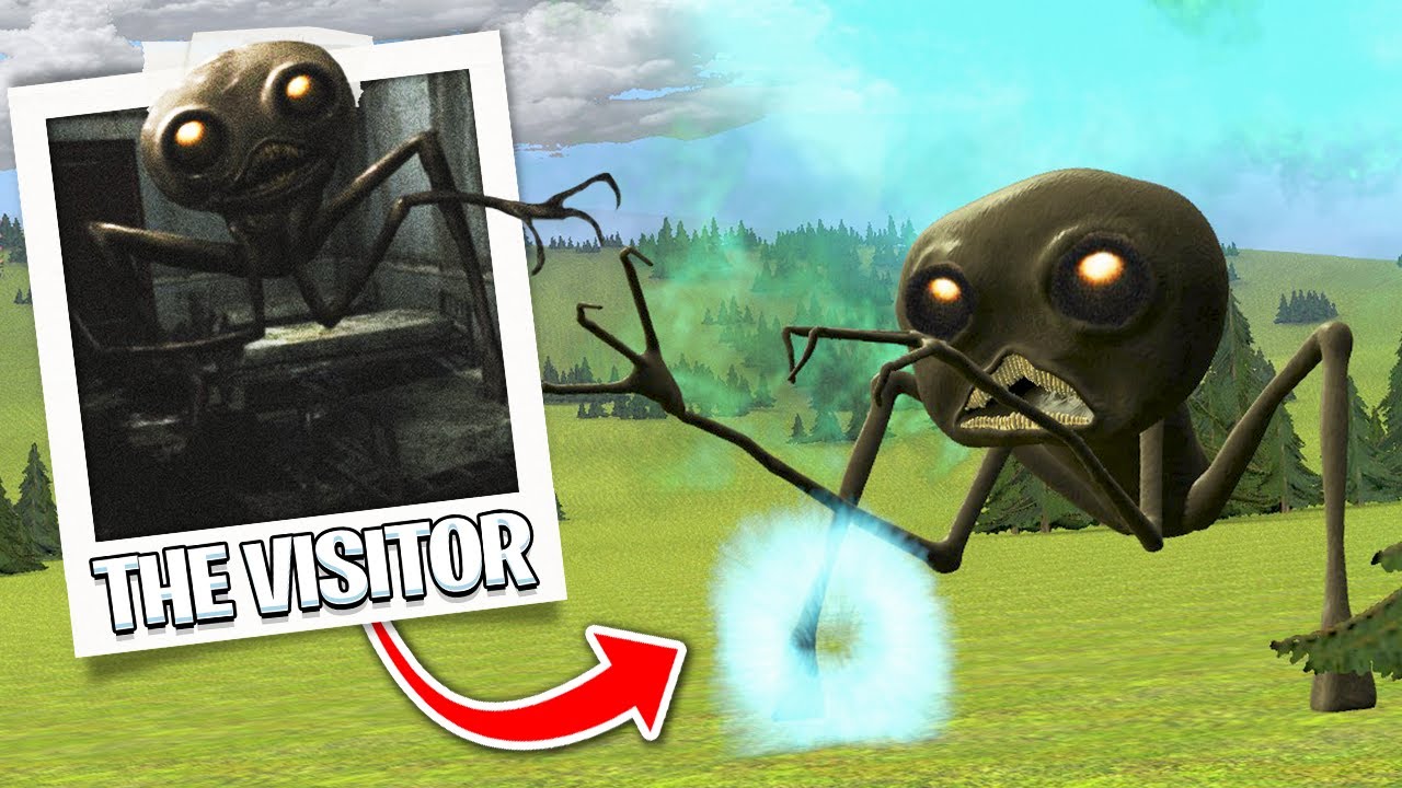 THE VISITOR - New Leovincible Creature (Garry's Mod)