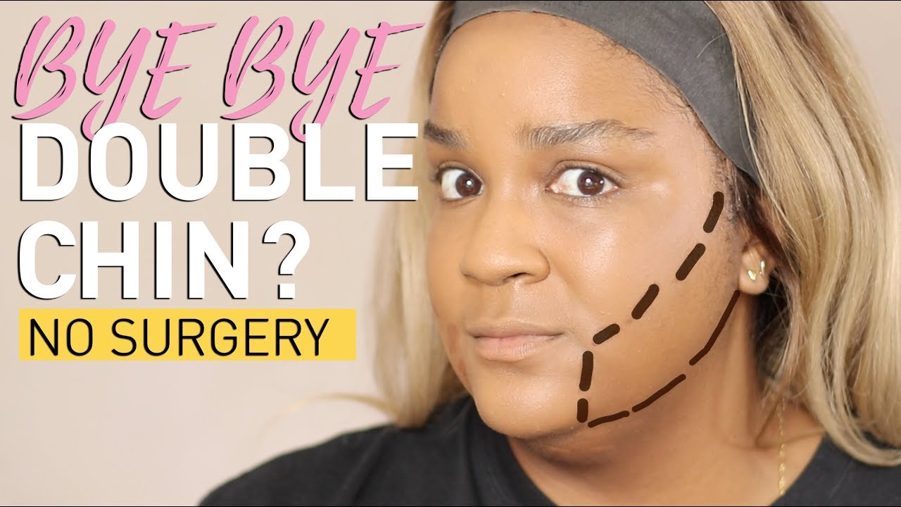 PLUS SIZE MAKEUP | DOUBLE CHIN HACK | itsagoldenlifestyle