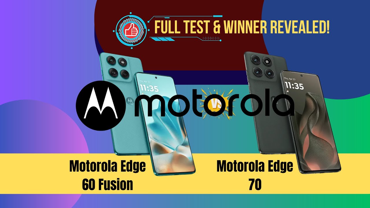Motorola Edge 60 Fusion vs Edge 70 | Which One Should You Buy in 2025