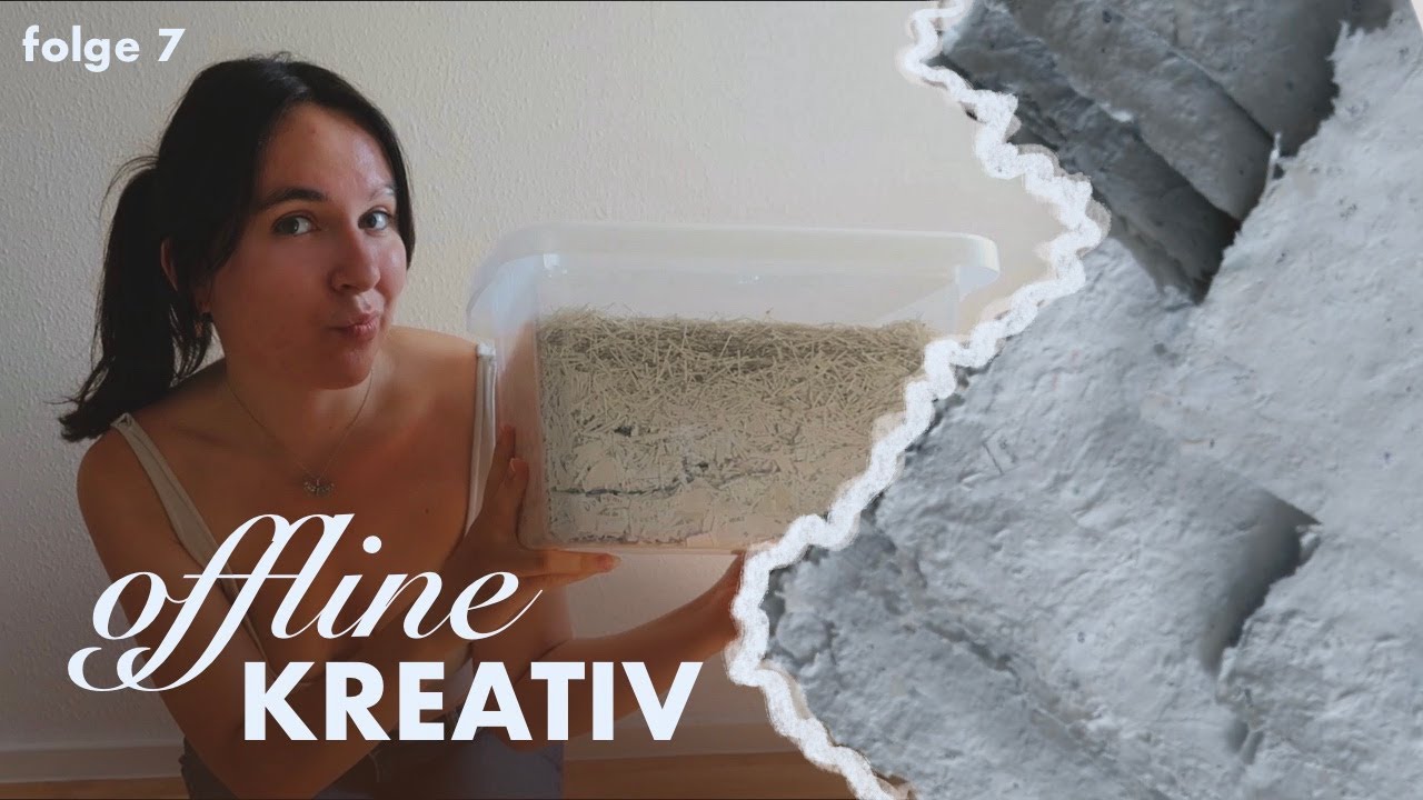 wie viel papier kann ich schöpfen?: offline kreativ | folge 7