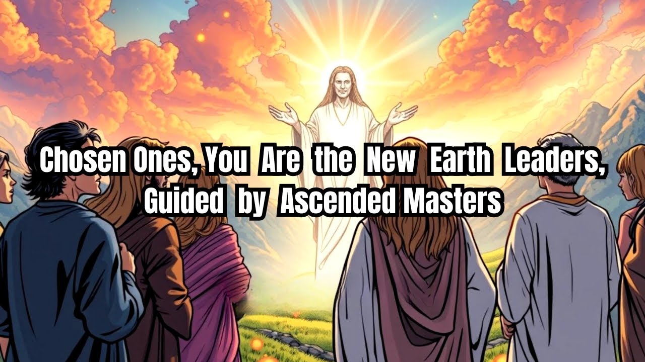 Chosen Ones, You Are the New Earth Leaders, Guided by Ascended Masters | Chosen Being