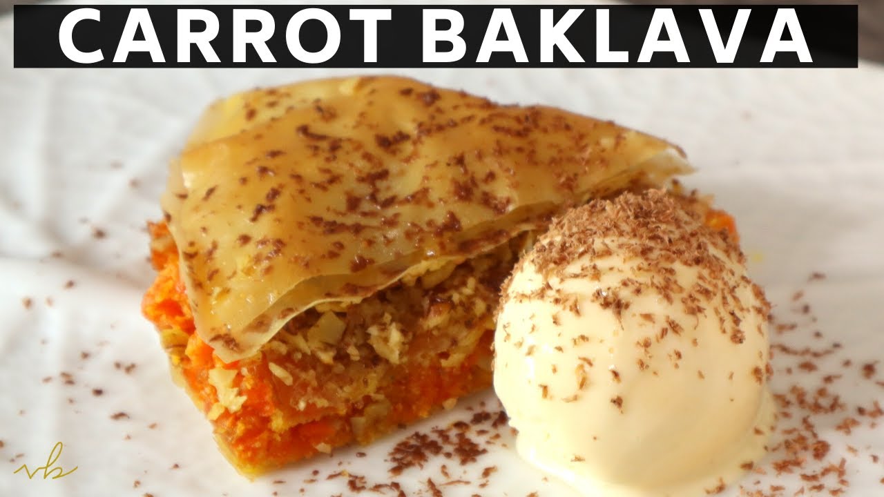 How to make BAKLAVA | Carrot Baklava