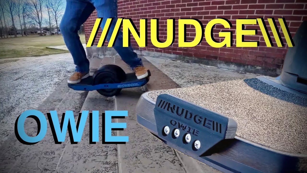 Onewheel Type Board OWIE /// NUDGE \\\ Foot Stoppers!!