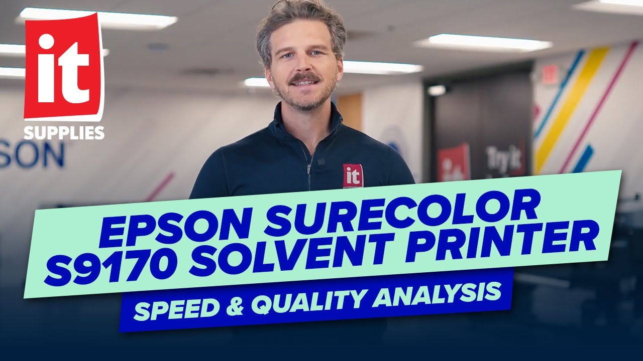 EPSON SureColor S9170 Solvent Printer: Speed & Quality Analysis