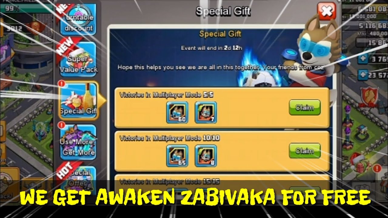 CLASH OF ZOMBIE - (GET AWAKEN ZABIVAKA FOR FREE AT APRIL 2020 EVENT )