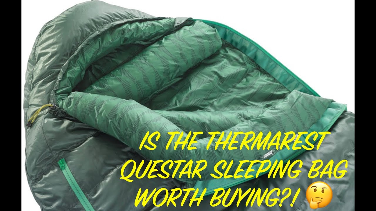 Thermarest / Therm-a-rest Questar sleeping bag Review 2020