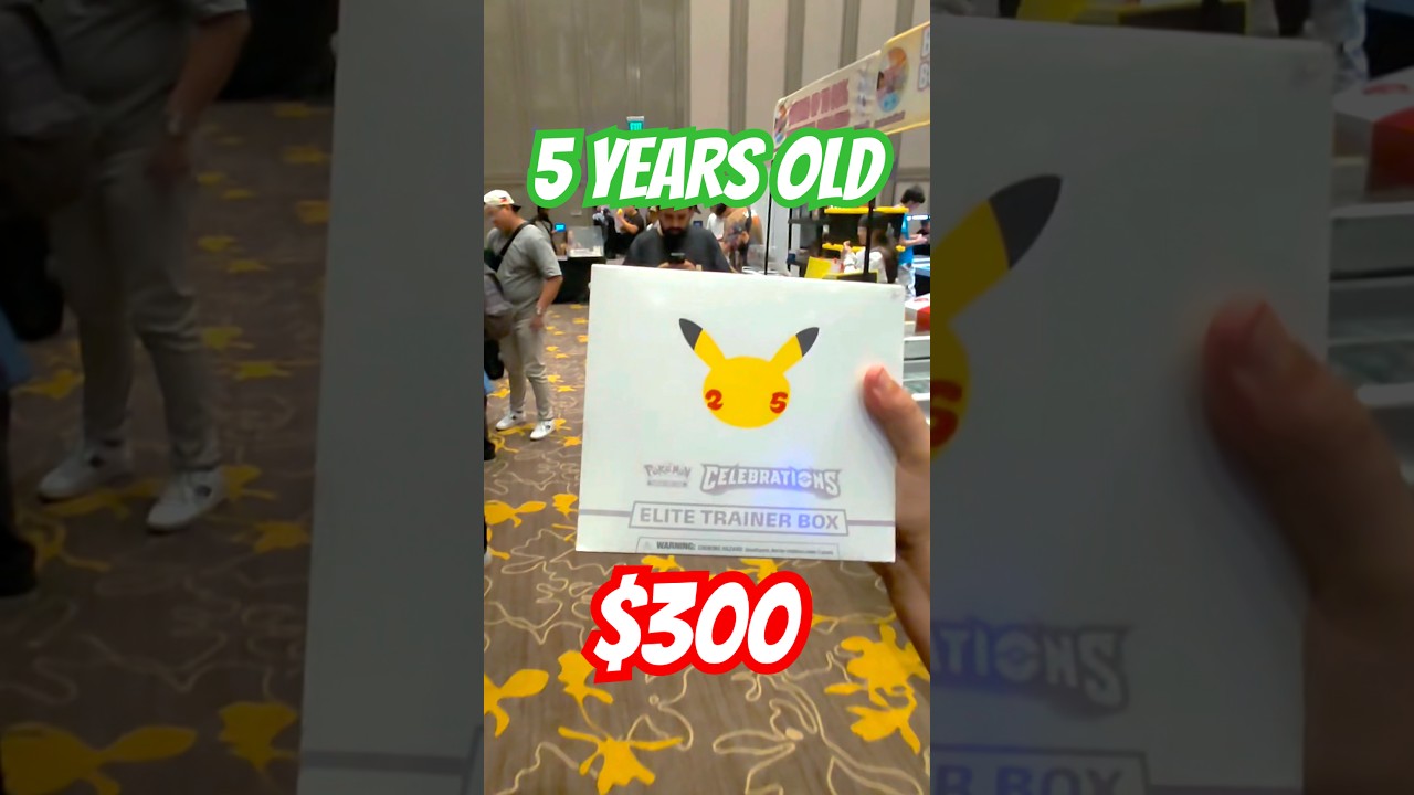 Opening a 5 Year Old Pokemon Box! #pokemon #packopenning #pokemontcg