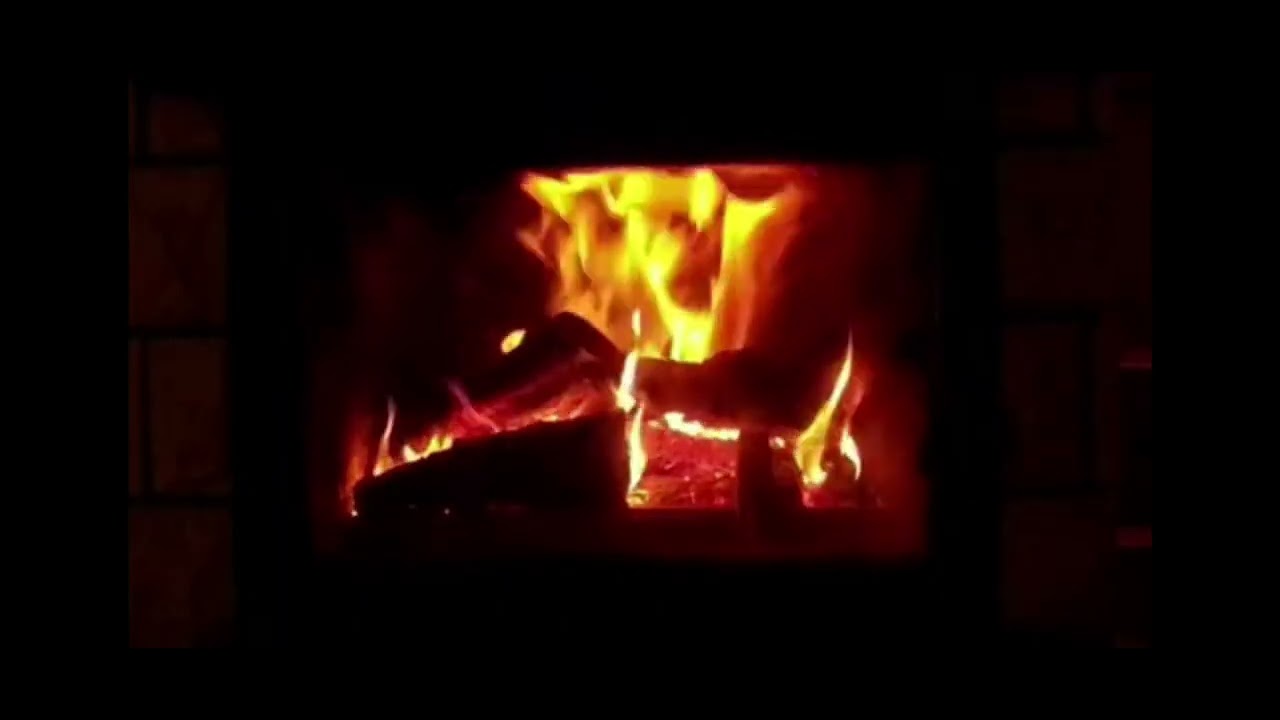 Crackling Fireplace ASMR 🔥 #cracklingfireplace #asmr #fire 