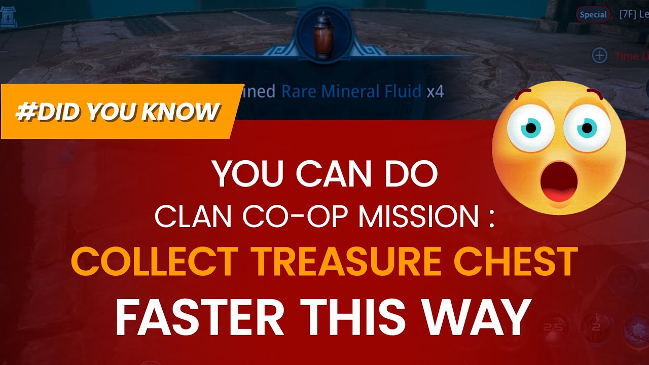 Clan Cooperation | Collect Treasure Chest Tips | MIR4