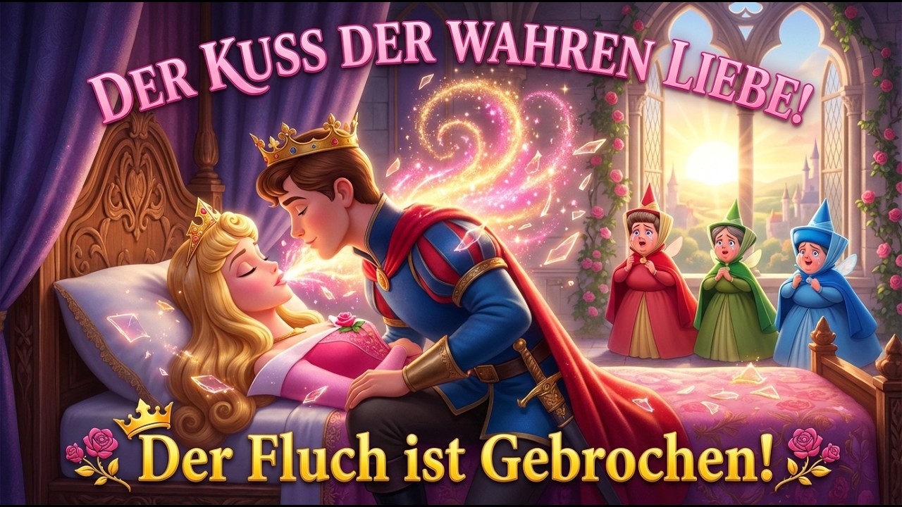 Dornröschen – Die Verfluchte Prinzessin | Animiertes Märchen | Gute-Nacht-Geschichte